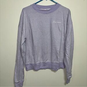 Champion Women's Purple long sleeve pullover